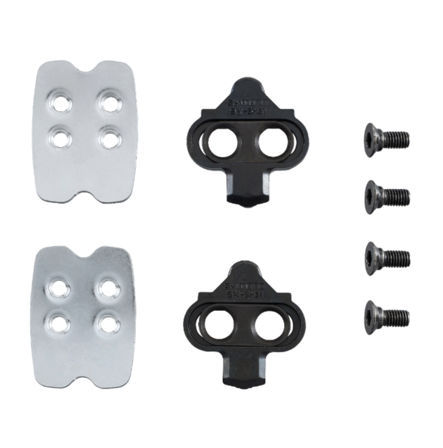 SM SH51 CLEAT ASSEMBLY PAIR WITH CLEAT NUTS SINGLE RELEASE Dream