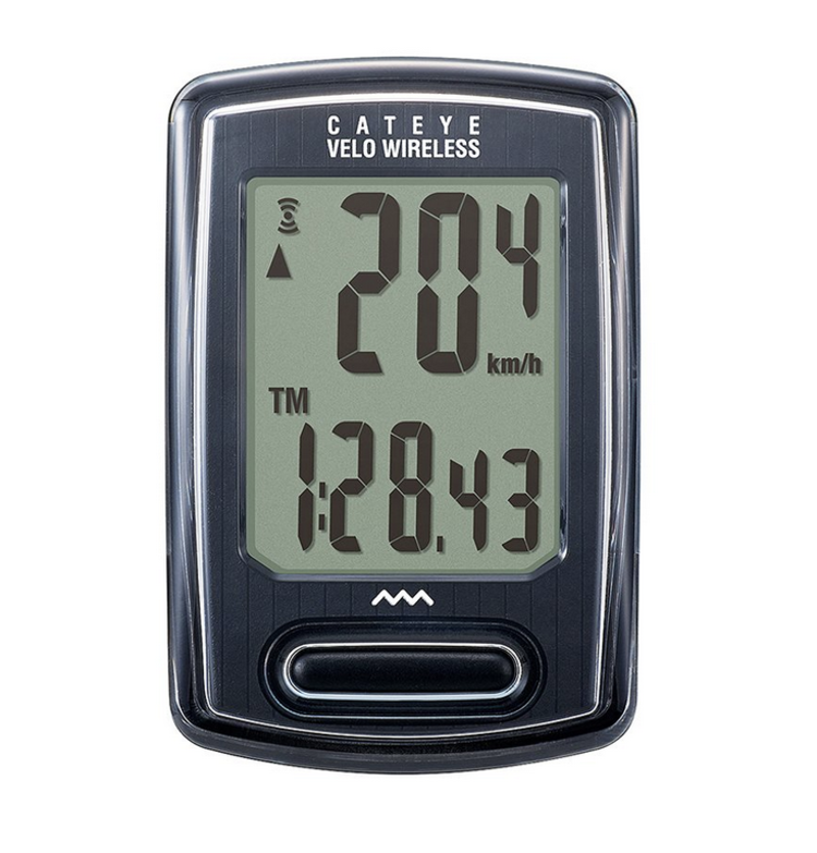 CatEye CatEye Velo Wireless (Urban) Cyclocomputer, Black