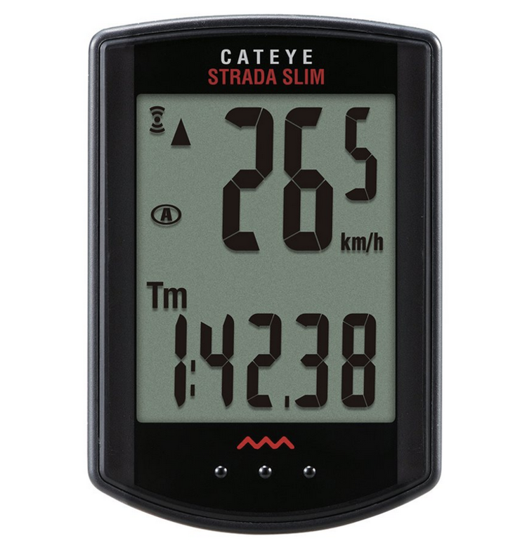 CatEye CatEye Strada Wireless Slim Bike Computer, Black