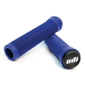 ODI Soft Longneck Flangeless Grips (Blue)