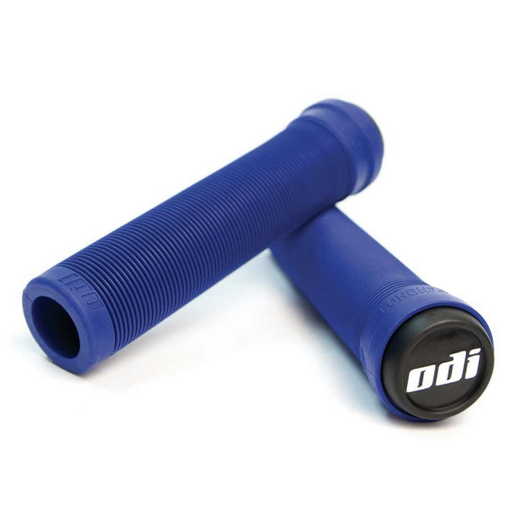 ODI Soft Longneck Flangeless Grips (Blue)