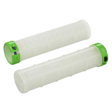 Supacaz Grizips Grips (Glow In The Dark Neon Green)