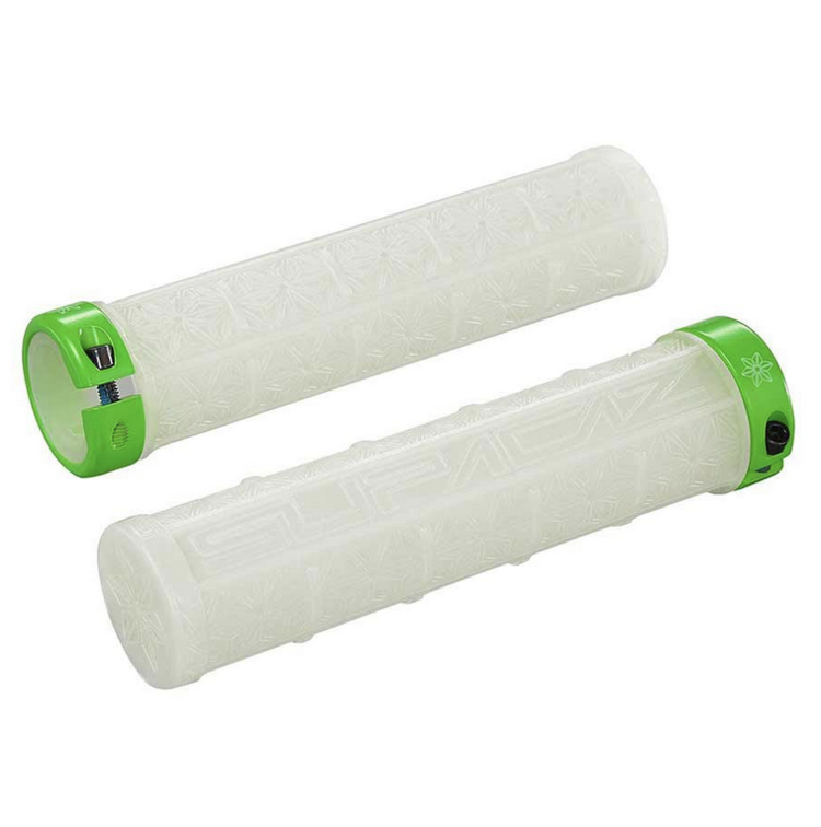 Supacaz Grizips Grips (Glow In The Dark Neon Green)