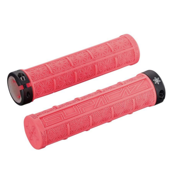 Supacaz Grizips Grips (Neon Pink)