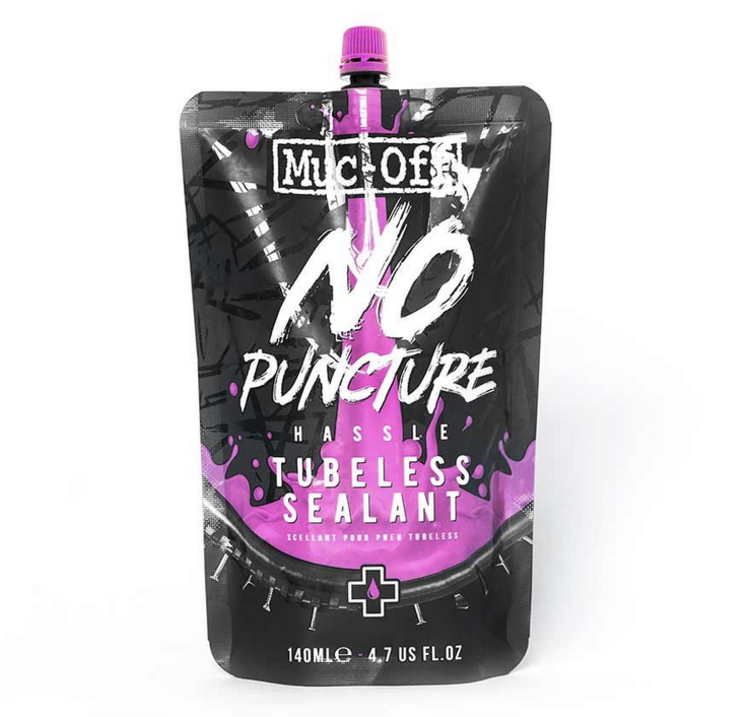 Muc-Off Muc-Off, No Puncture Hassle Tubeless Sealant Pouch, 140ml
