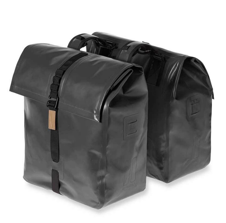 Basil Urban Dry Double Bag (Black)