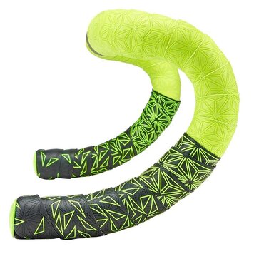 Supacaz Bar Tape Super Sticky Kush Star Fade (Neon Yellow)