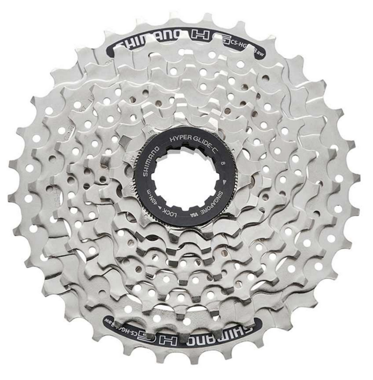 Shimano Shimano Cassette Sprocket, CS-HG41, 11-28T, 7-Speed, 11-13-15-18-21-24-28T