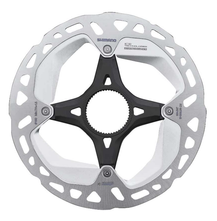 Shimano Disc Brake Rotor W/ Lock Ring, RT-MT800, 160mm