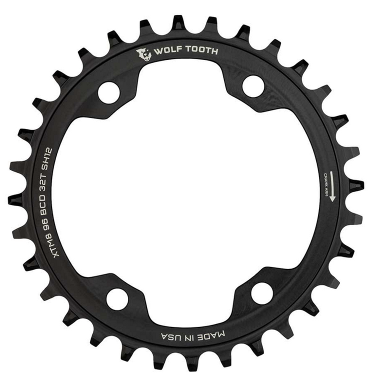Wolf Tooth components 96 BCD, 12-Speed, 34 Teeth