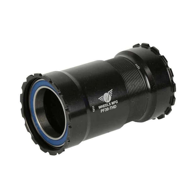 Wheels Manufacturing Wheels Manufacturing, PF30 Threaded BB ABEC3 Steel Bearings