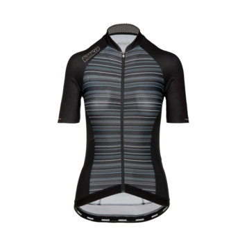 Bioracer Sprinter SS Jersey Coldblack Light Subli, Women's , Kingpin White