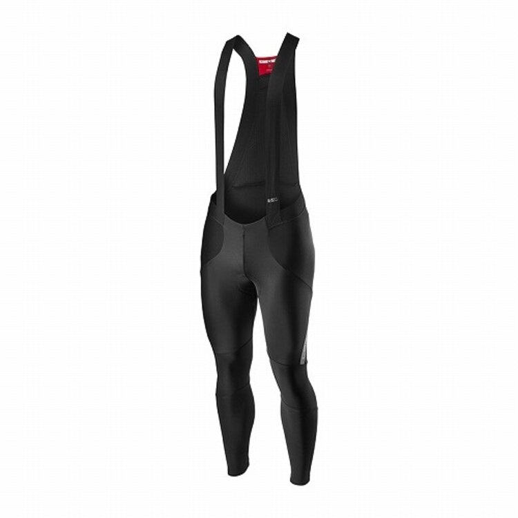 Castelli Sorpasso RoS Bibtight - BLACK/SILVER REFLEX