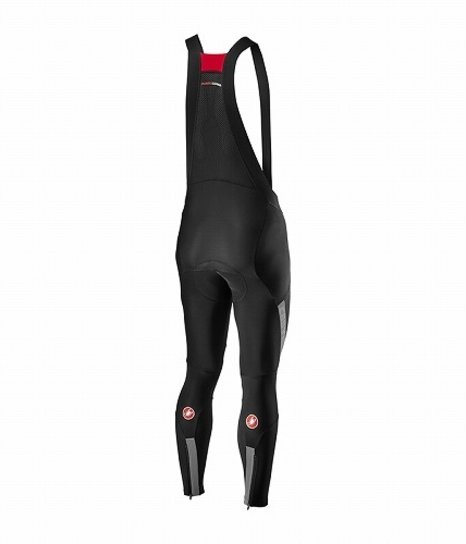 Castelli Sorpasso RoS Bibtight - BLACK/SILVER REFLEX - Dream Cyclery