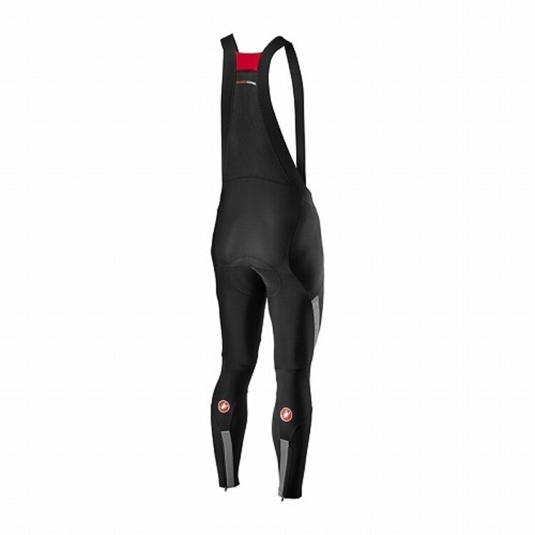 Castelli Sorpasso RoS Bibtight - BLACK/SILVER REFLEX