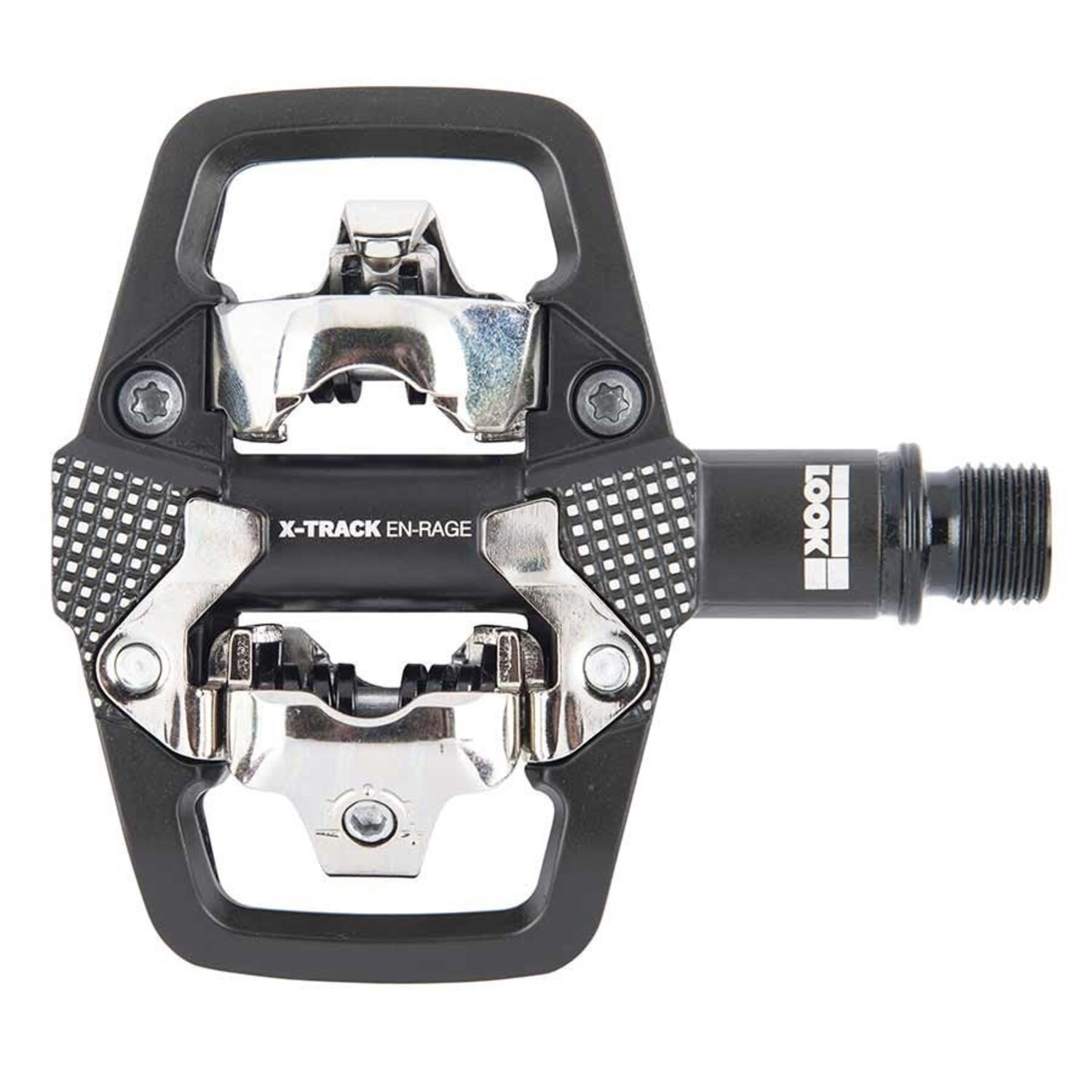 Look X Track En Rage MTB Clipless Pedals Aluminum body Cr Mo