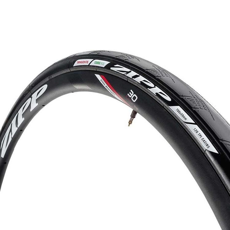 Zipp Tangente Course R, Tire, 700x30mm, Folding, Clincher, 70A Rubber, 120TPI, Black
