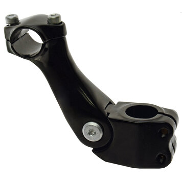 49N ADJUSTABLE RISE 25.4MM STEM 105MM - BLACK
