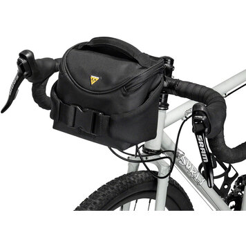 Topeak Compact Handlebar Bag/Fanny Pack - Includes Fixer 8, Black