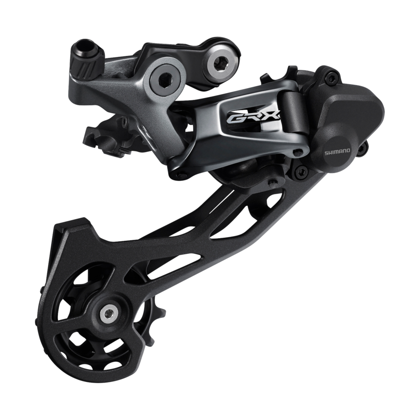 Shimano GRX RD-RX810 Rear Derailleur - 11-Speed, Long Cage, Black