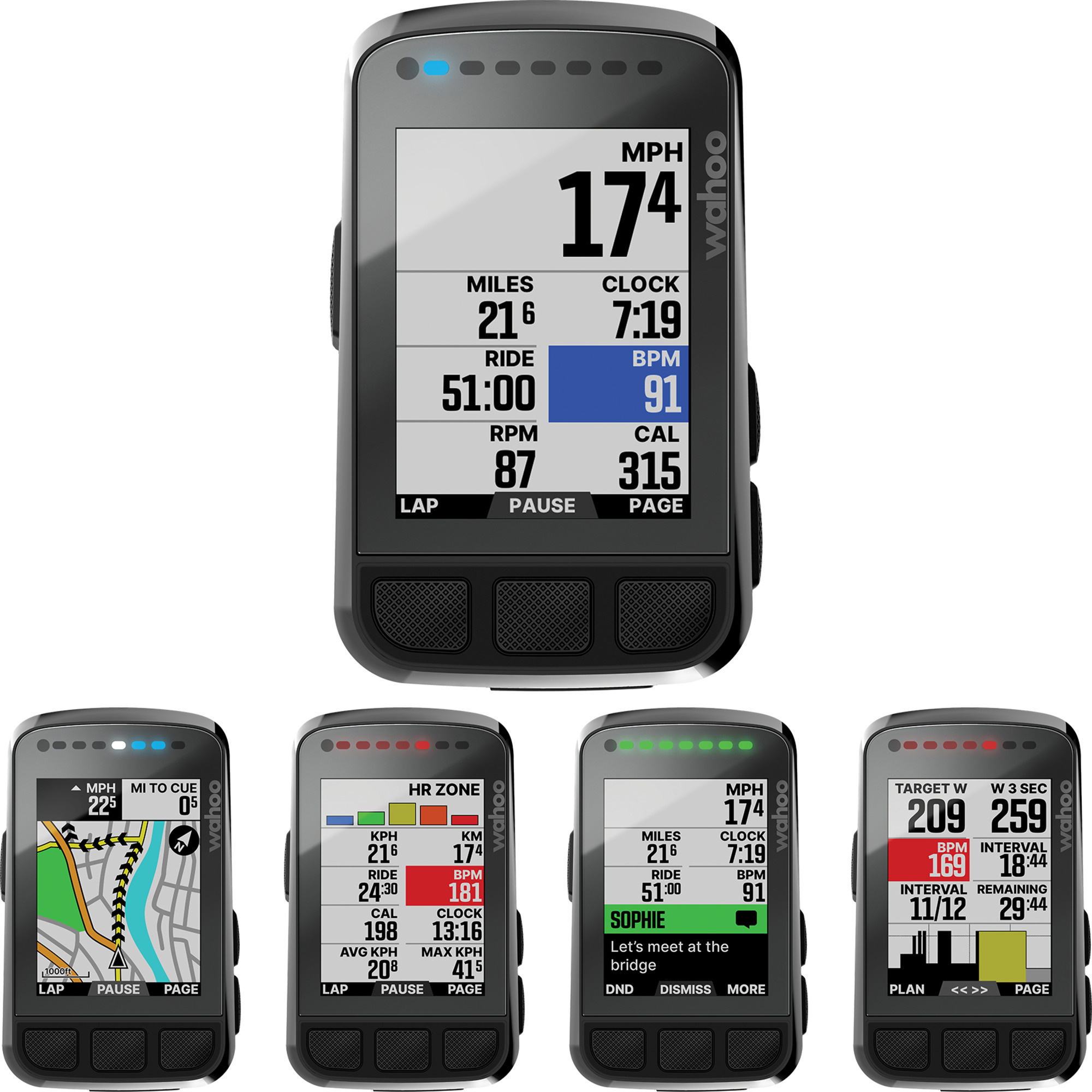 Cuentakilómetros GPS Wahoo Elemnt Bolt V2 Bundle LordGun tienda de  bicicletas online