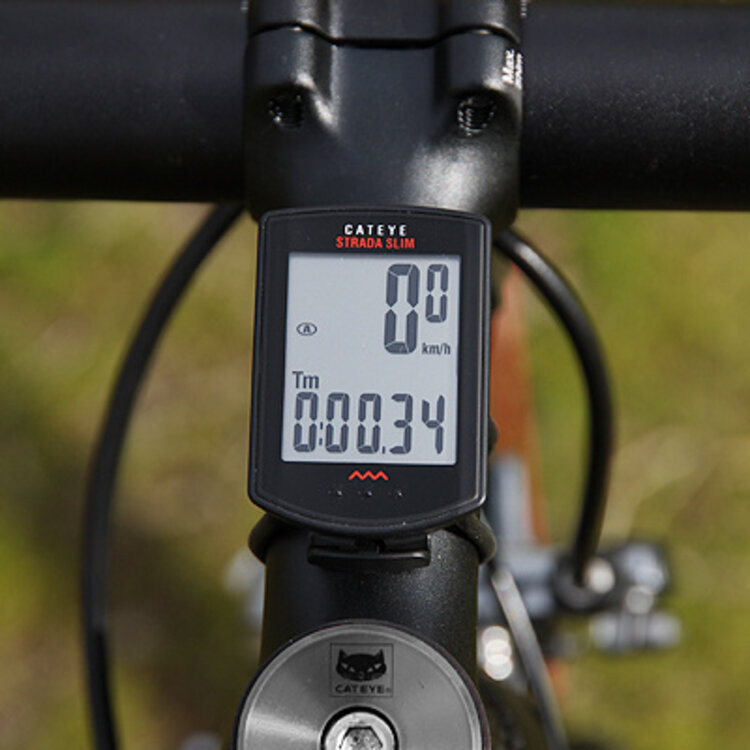 CatEye CatEye Strada Wireless Slim Bike Computer, Black