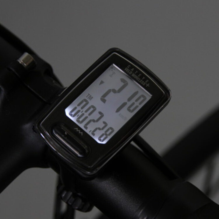 CatEye CatEye Velo Wireless (Urban) Cyclocomputer, Black
