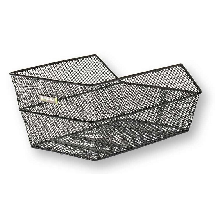 Basil Cento Rear basket - Black