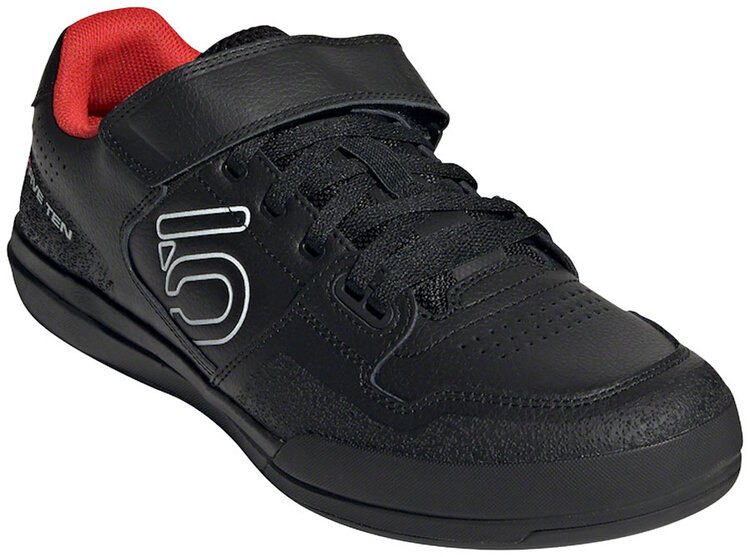 Five Ten Hellcat Clipless Shoe - Men's, Core Black / Core Black / Cloud White