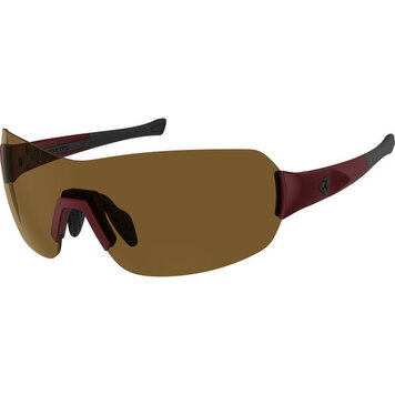Ryders PACE POLY DK RED MATTE / BROWN LENS