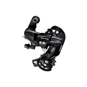 Shimano REAR DERAILLEUR, RD-TY300, TOURNEY, 6/7-SPEED, FORWARD FACING ATTACHMENT TYPE