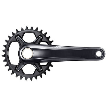 Shimano FRONT CHAINWHEEL, FC-M8120-1, DEORE XT, 12-SPEED, HOLLOWTECH 2, 170MM, W/O CHAINRING, W/O CHAIN GUARD, W/O BB, CHAIN LINE 3MM OUTBOARD