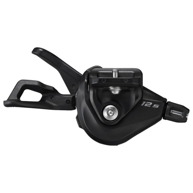 Shimano SHIFT LEVER, SL-M6100-IR, DEORE, RIGHT, I-SPEC EV, 12-SPEED RAPIDFIRE PLUS 2050MM INNER, W/O OGD, BLACK OT-SP41S (1880MM), 6MM CAP X 3, NOSE CAP X 1
