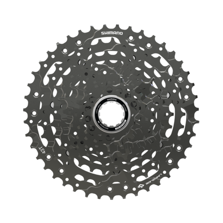 Shimano CASSETTE SPROCKET, CS-LG400-10, LINKGLIDE, 10-SPEED, 11-13-15-17-20-23-26-30-36-43T