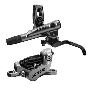 Shimano DISC BRAKE ASSEMBLED SET/J-KIT, XTR, BL-M9120(L), BR-M9120(F), W/O ADAPTER, META L PAD(W/FIN)