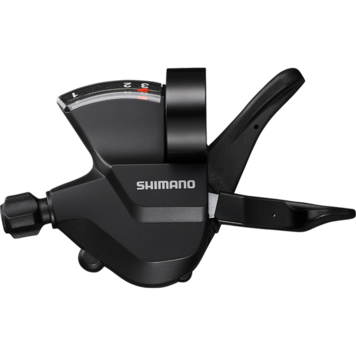 Shimano SHIFT LEVER, SL-M315-L, LEFT, 3-SPEED   RAPIDFIRE PLUS, W/ OPTICAL GEAR DISPLAY