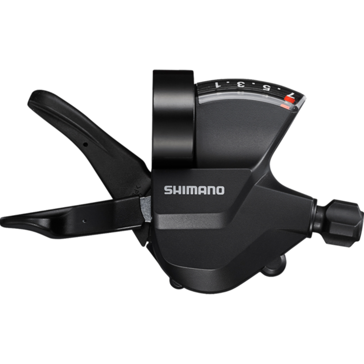 Shimano SHIFT LEVER, SL-M315-7R, RIGHT, 7-SPEED RAPIDFIRE PLUS, W/ OPTICAL GEAR DISPLAY