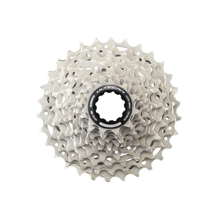 Shimano CASSETTE SPROCKET, CS-R8100, ULTEGRA, 12-SPEED, 11-12-13-14-15-16-17-19-21-24-27-30T