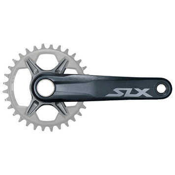 Shimano FRONT CHAINWHEEL, FC-M7120-1, SLX, 12-SPEED, HOLLOWTECH 2, 170MM,W/O CHAINRING, W/O CG, W/O BB, CHAIN LINE 55MM