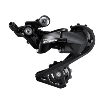 Shimano REAR DERAILLEUR, RD-R7000, 105, SS 11-SPEED, TOP NORMAL SHADOW DESIGN, DIRECT ATTACHMENT, BLACK