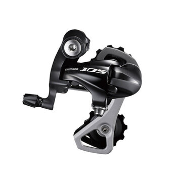 Shimano REAR DERAILLEUR, RD-5701-L, 105, SS 10-SPEED DIRECT ATTACHMENT, COMPATIBLE WITH LOW GEAR 25-30T FOR DOUBLE, BLACK IND.PACK