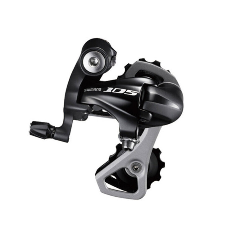 Shimano Shimano Rear Derailleur, RD-5701-L-SS 105, 10-Speed Direct Attachment, Compatible With Low Gear 25-30T for Double, Black