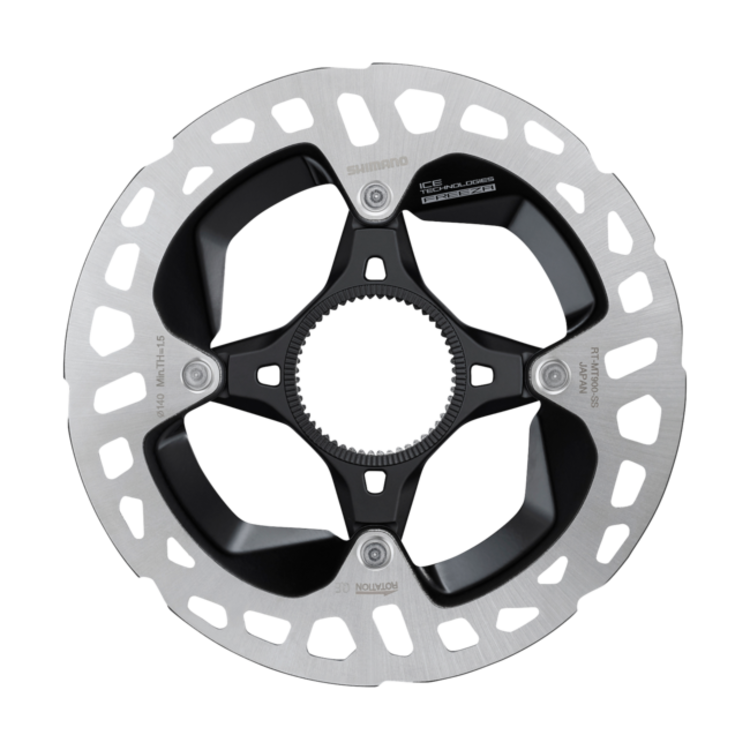 Shimano ROTOR FOR DISC BRAKE, RT-MT900,SS 140MM, W/LOCK RING