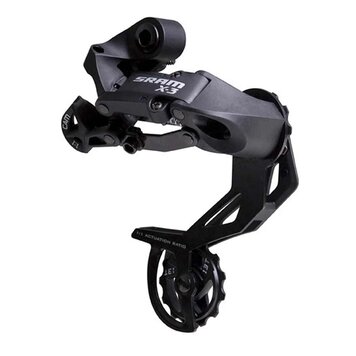SRAM X3 Rear derailleur, 7/8/9sp, Long cage, Black