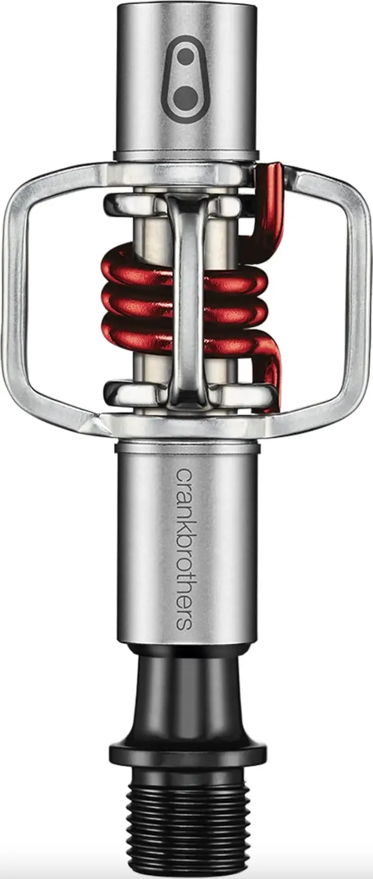 CRANK BROTHERS EGGBEATER 1 PEDAL SILVER/RED