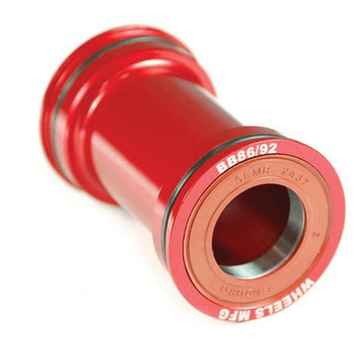 Wheels Manufacturing Pressfit 86/92, Dia.: 41mm, Axle: 24mm, ACB ABEC 5, Red