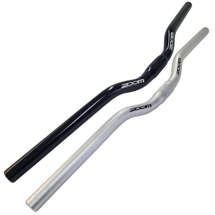 MTB Alloy Riser Handlebar Black