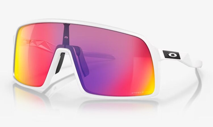 OAKLEY Sutro Matte White w/ PRIZM Road lenses