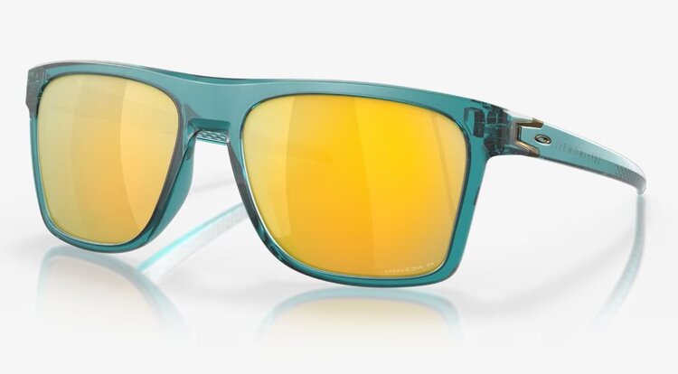 OAKLEY Leffingwell  Matte Arctic Surf Frame, Prizm 24k polarized lenses