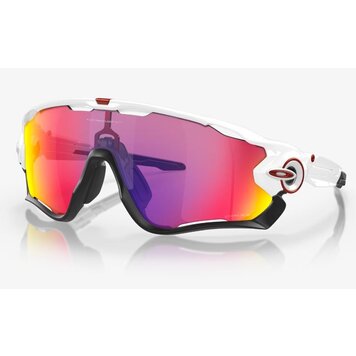 OAKLEY Jawbreaker Polished White w/ Prizm Road